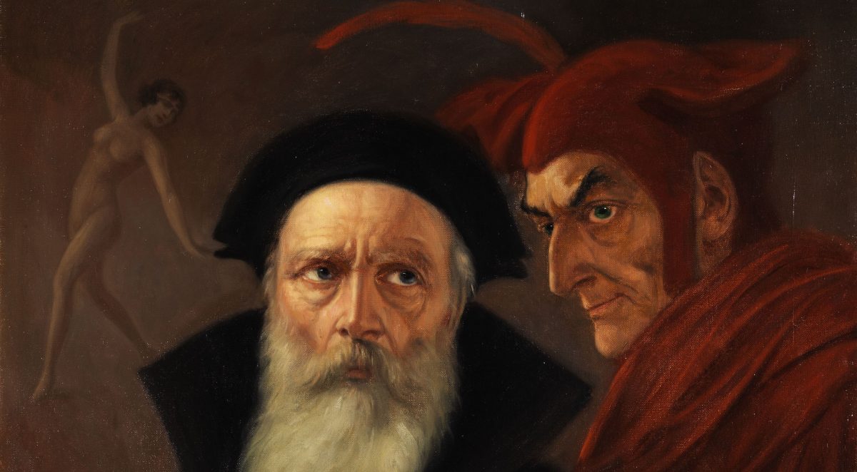 Faust and Mephistopheles