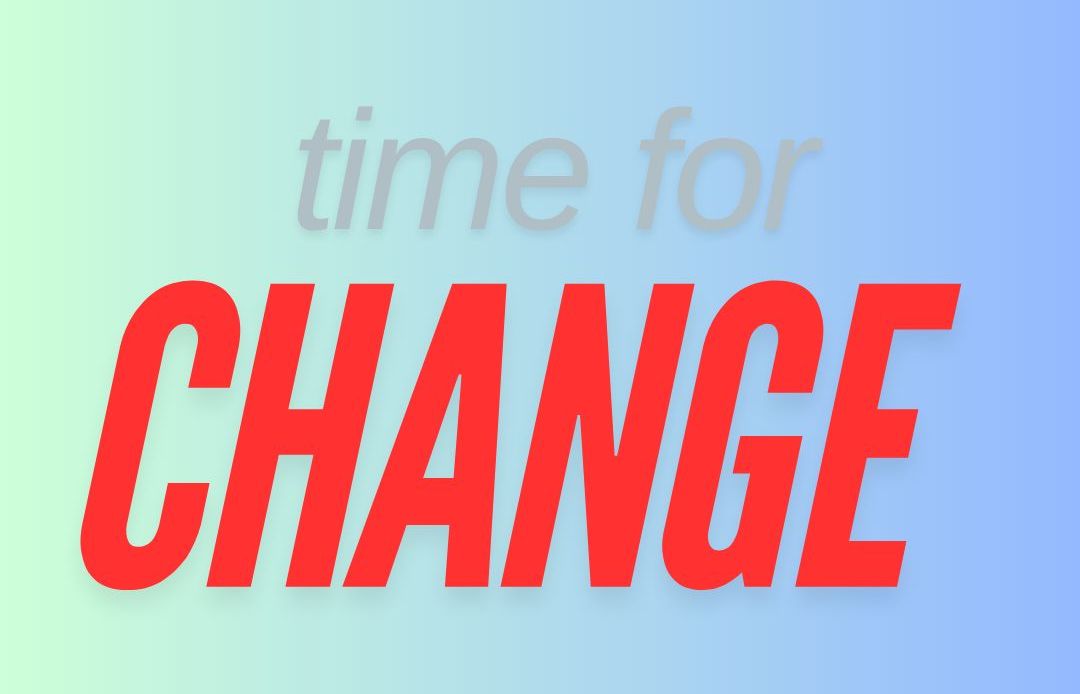 time for change graphic